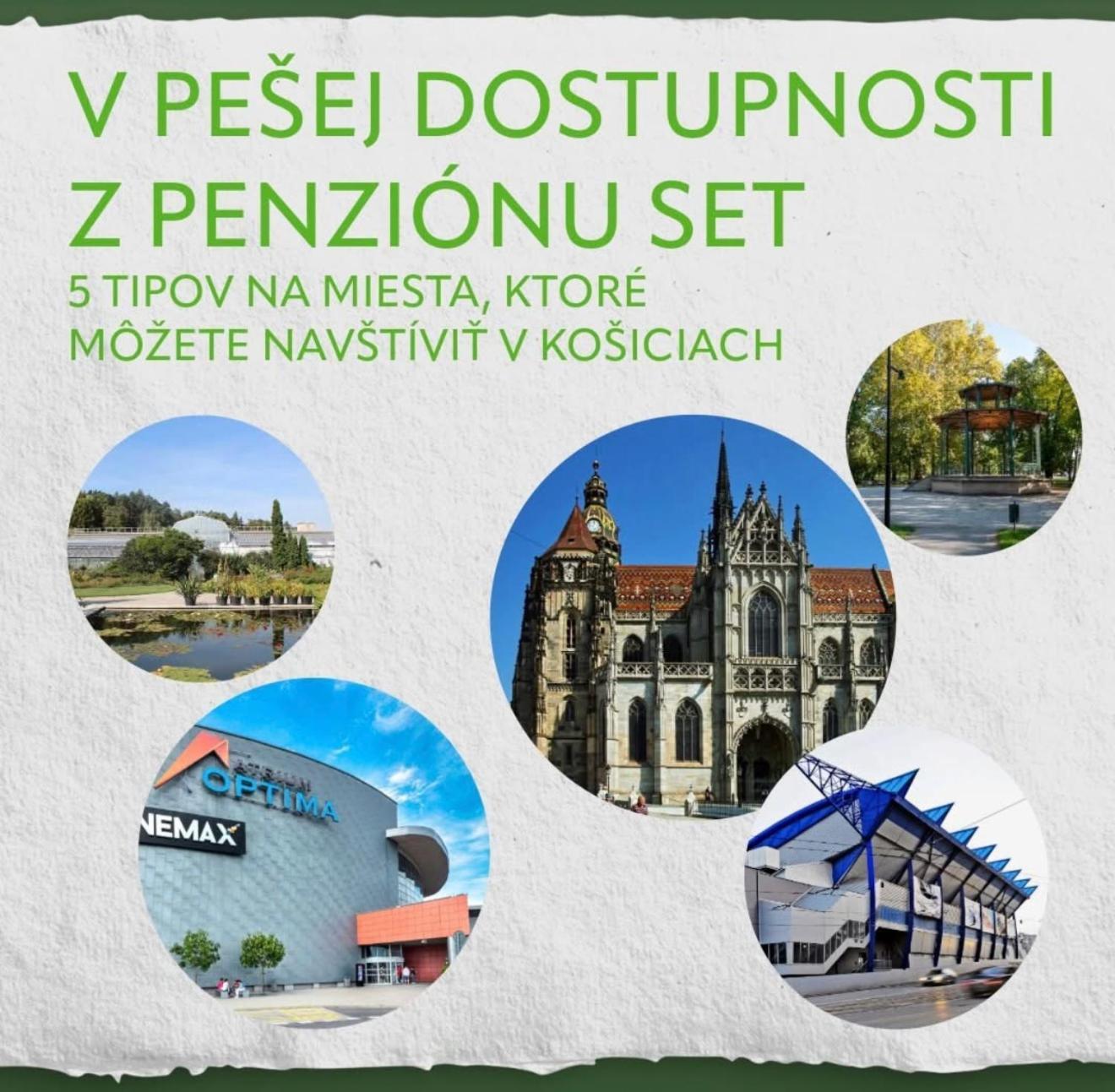 Penzion Set Košice Exteriör bild